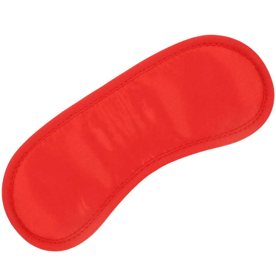 Comprar DARKNESS Máscara Antifaz Rojo Recto – Comodidad Ajustable Para Sueño y Misterio-Noxtic