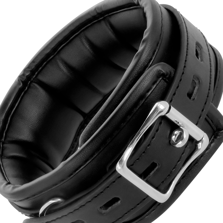 Comprar DARKNESS Collar Con Cadena – Diseño Ergonómico En Cuero Suave Para Placer Con Estilo-Noxtic