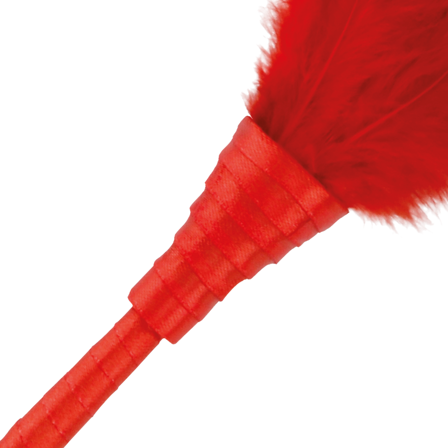 Comprar DARKNESS Pluma Estimuladora Roja 24CM – Juego De Sensaciones Ergonómico Para Momentos Intimos-Noxtic