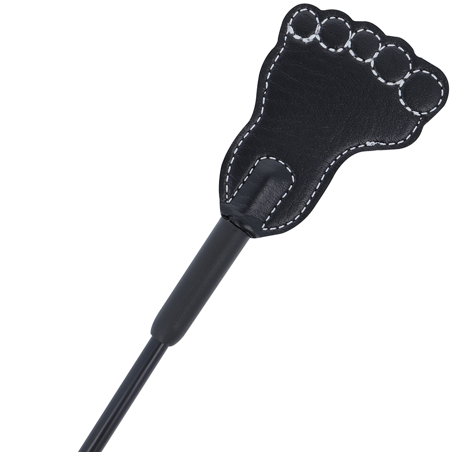 DARKNESS - FETISH BLACK CROP AND WHIP