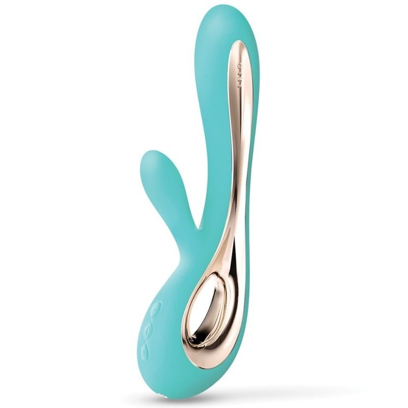Comprar LELO Soraya 2 Verde Agua – Vibrador Rabbit Ergonomico Con Motores Individuales Para Placer Personalizado-Noxtic