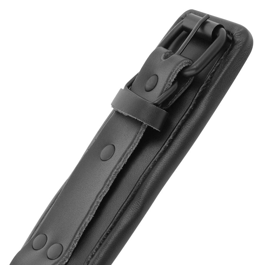 Comprar DARKNESS Esposas Y Collar De Cuero Negro – Diseño Elegante Para Explorar Tu Placer Con Confianza-Noxtic