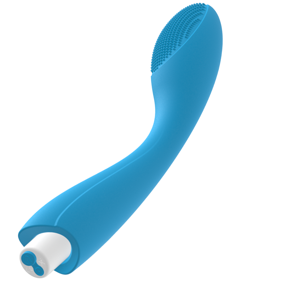 Comprar G-SPOT Gylbert Vibrador Turquesa – Masajeador Recargable Con Diseño Ergonómico Para Estimulación Completa-Noxtic