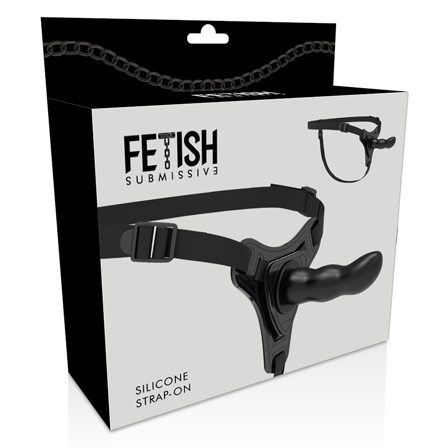 Comprar Fetish Submissive Harness Negro – Arnés Erótico De Silicona Hipoalergénica Para Placer Confortable-Noxtic