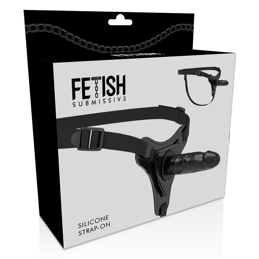 Comprar FETISH Arnés Submisivo Negro – Silicona Suave Para Comodidad y Ajuste Perfecto-Noxtic