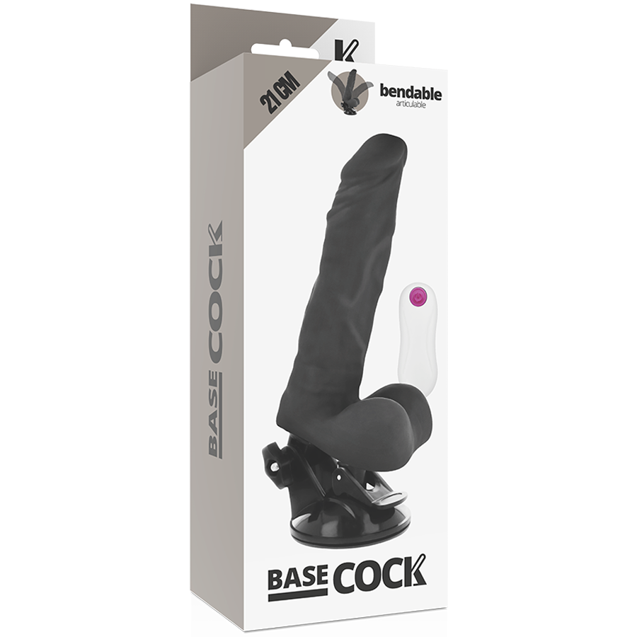 Comprar Basecock Vibrador Realista Articulable Con Control Remoto – Diseño Versátil Para Placer Personalizado-Noxtic