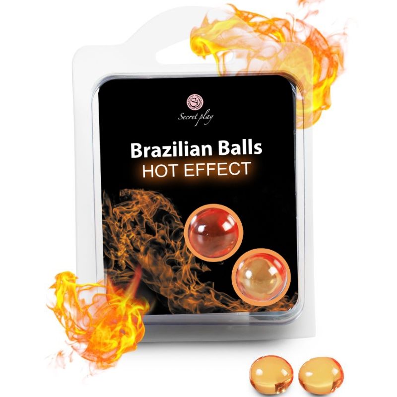 Comprar SECRETPLAY Brazilian Balls Efecto Calor – Juguete Erótico Con Sensación Térmica Para Aumentar El Placer-Noxtic