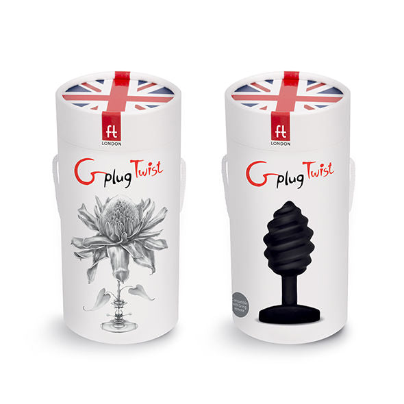 G-VIBE GPLUG TWIST Nero – Giocattolo vibrante ergonomico per un piacere intenso
