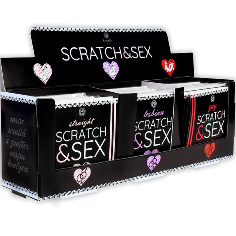 Comprar SECRETPLAY Display Y Posturas Scratch Y Sex – Juego Interactivo Para Diversión En Pareja-Noxtic