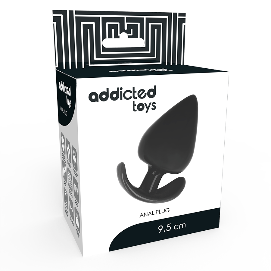Comprar ADDICTED TOYS Plug Anal 9.5 CM – Diseño Ergonómico Con Textura Suave Para Placer Confiable-Noxtic