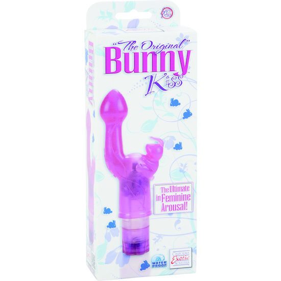 Comprar CALEXOTICS Conejito Vibrador Kiss Rosa – Vibrador Flexible Con Diseño Ergonómico Para Placer Personal-Noxtic
