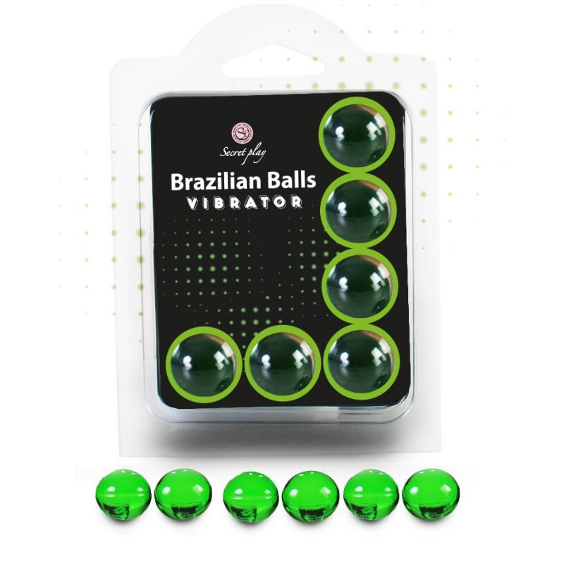 Comprar SECRETPLAY Set 6 Brazilian Balls – Sensación Vibrante Para Hidratación Natural-Noxtic