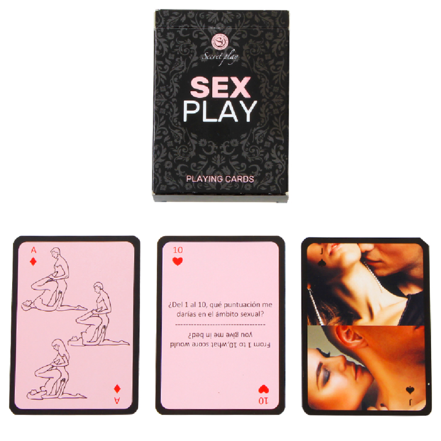 Comprar SECRETPLAY Juego De Cartas Sex Play – Experiencia Divertida Para Conocer Mejor A Tu Pareja-Noxtic