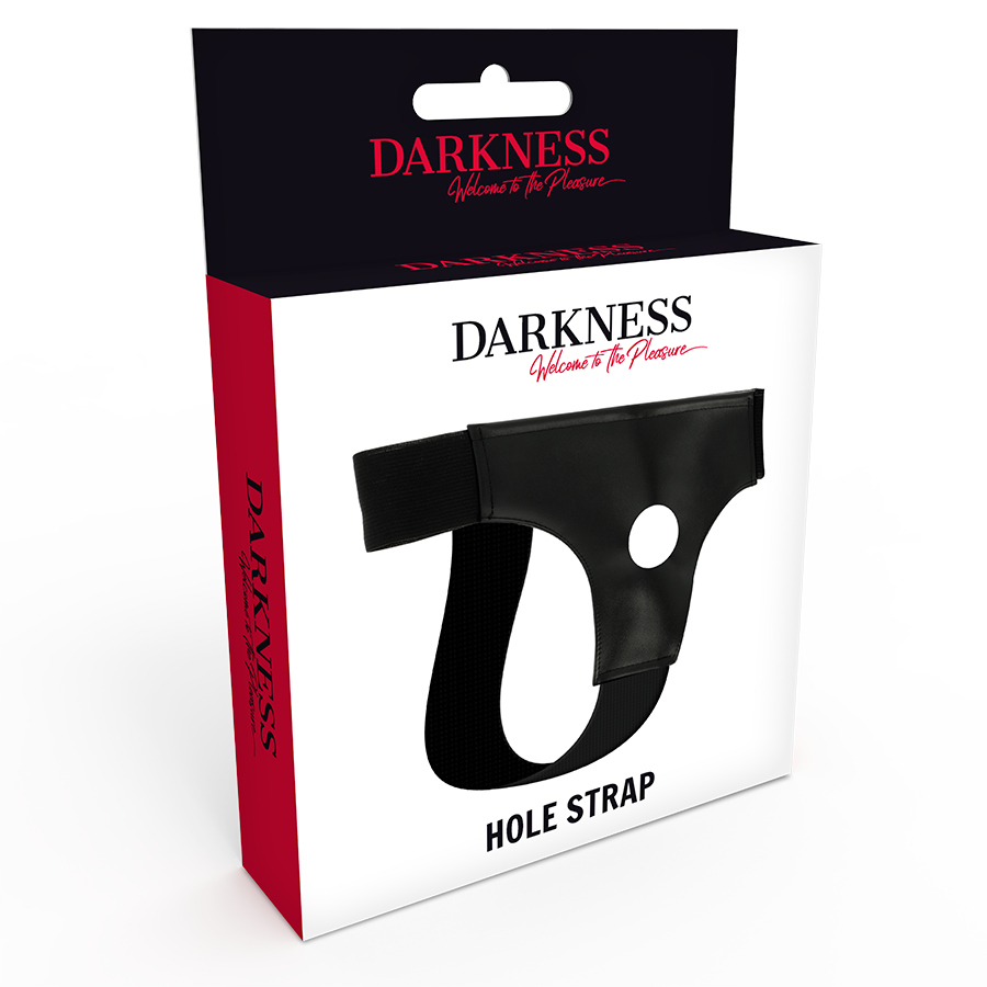 Comprar DARKNESS Arnés Con Agujero Talla Única – Diseño Versátil Para Juegos De Dominación Y Sumisión-Noxtic