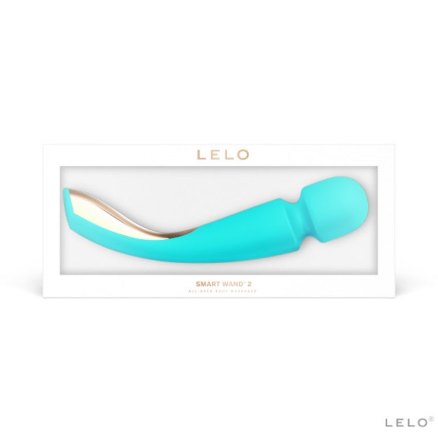 Comprar LELO Smart Wand 2 Turquesa – Masajeador Recargable Con Diseño Ergonómico-Noxtic