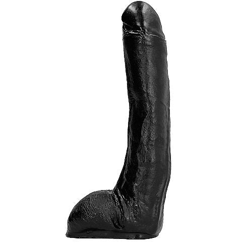 Comprar ALL BLACK Dong Curvado 29 CM – Diseño Ergonómico Para Placer Personalizado-Noxtic