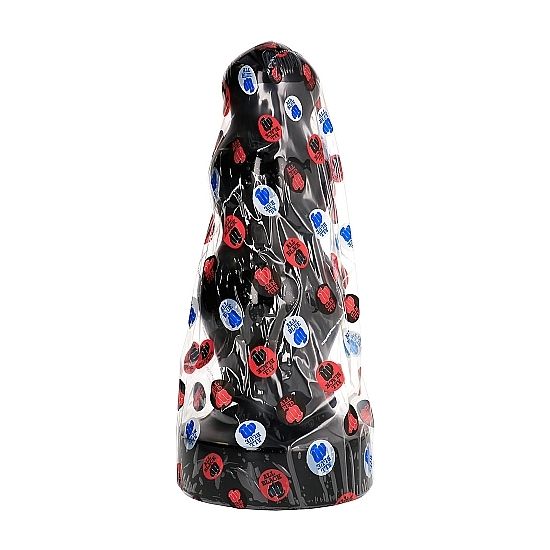 Comprar All Black Plug Grande 38 Cm – Material PVC Con Diseño Variado Para Mayor Comodidad-Noxtic