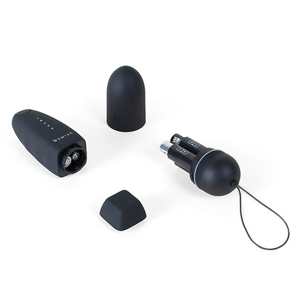 Comprar B SWISH Bnaughty Classic Unleashed Negro – Vibrador Tipo Bala Resistente al Agua con Mando a Distancia-Noxtic