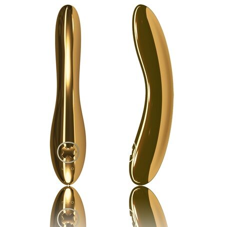 Comprar LELO INEZ Vibrador Gold Oro 24 Kilates – Masajeador Exquisito Con Diseño Elegante En Oro De 24 Kilates-Noxtic