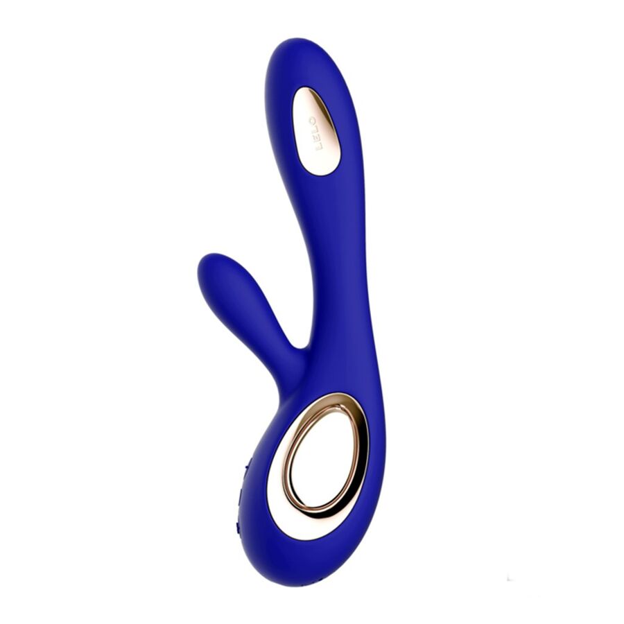 Comprar LELO Soraya Wave Vibrador Rabbit Midnight Azul – Estimulación Dual Con Tecnología WaveMotion-Noxtic