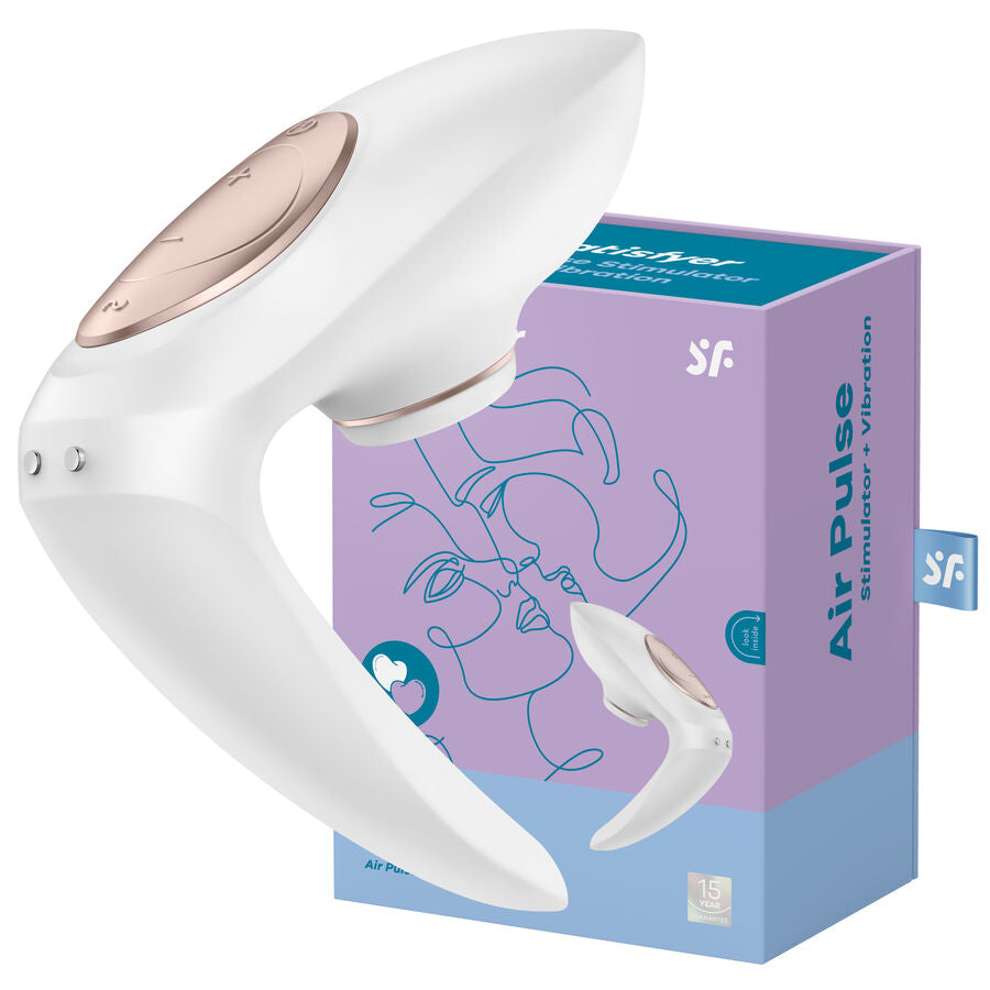 Comprar Satisfyer Pro 4 Couples Edición 2020 – Estimulador Impermeable Con Control Independiente De Programas-Noxtic