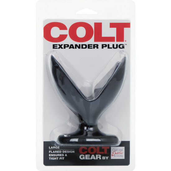 Comprar CALEXOTICS Colt Expander Plug Grande Negro – Diseño Acampanado Con Ajuste Perfecto-Noxtic