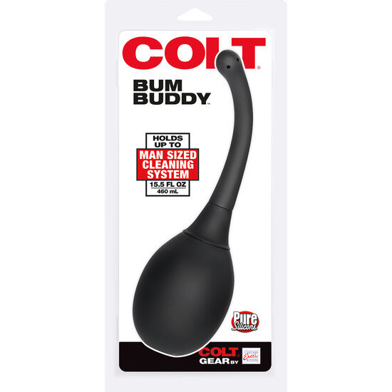 CALEXOTICS Colt Buddy Limpieza Anal Negro – Sistema De Limpieza Efectivo Con Diseño Innovador