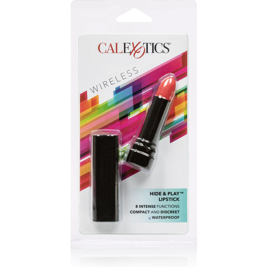 Comprar CALEXOTICS Hide & Play Estimulador Pintalabios Rojo – Diseño Discreto Para Placer Intimo Elegante-Noxtic