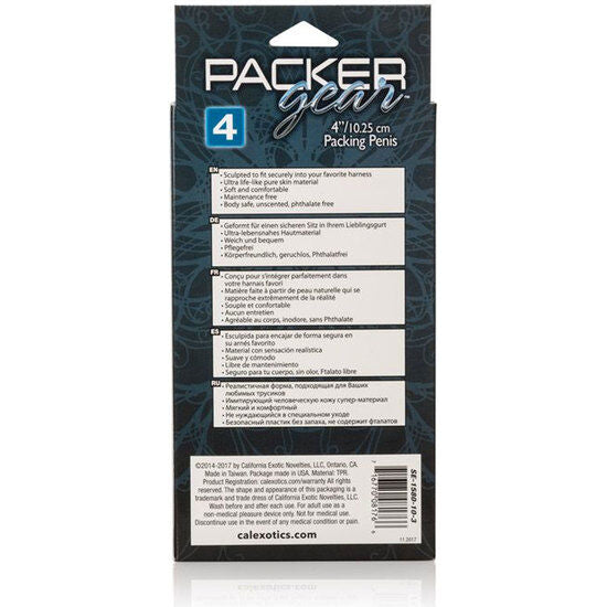 Comprar CALEXOTICS Packing Gear Realista 12.75 Cm Marrón – Ajuste Cómodo Para Un Look Masculino Atractivo-Noxtic