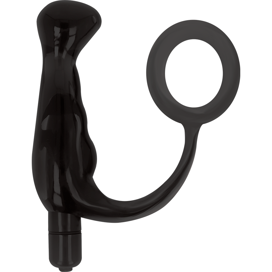 Comprar ADDICTED TOYS Vibrador Prostático Negro 10 Cm – Masajeador Ergonómico Para Placer Masculino-Noxtic