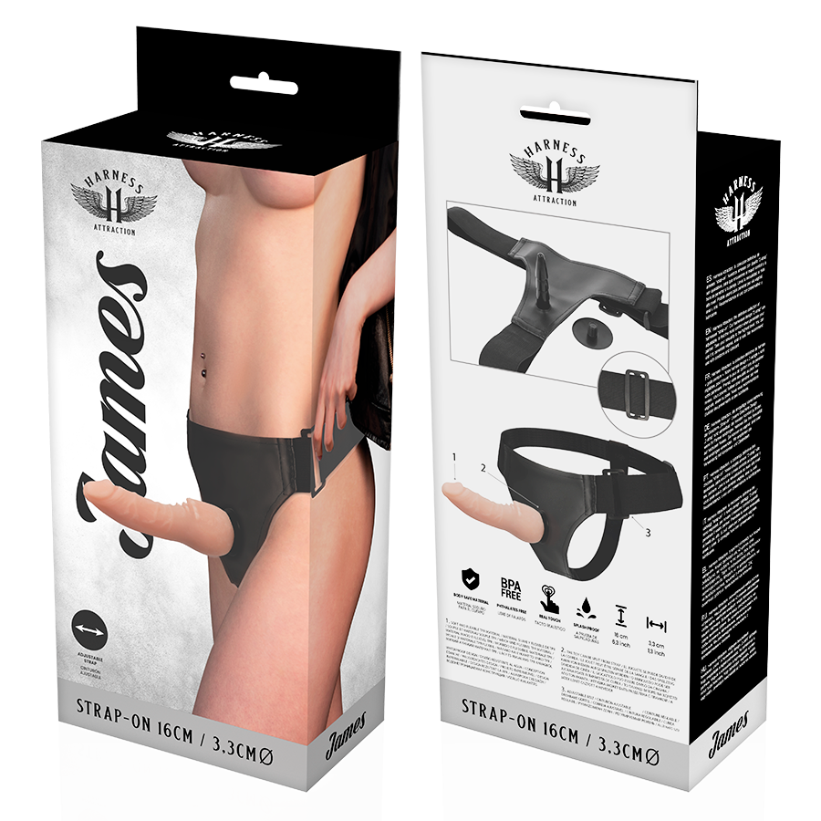 Comprar Harness Attraction Arnés James – Diseño Ergonómico Para Exploración De Placer-Noxtic