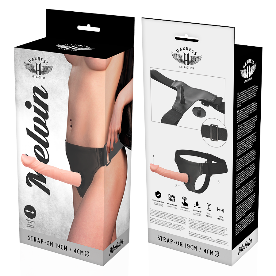 Comprar Harness Attraction Arnés Melvin Flesh 19 Cm – Diseño Confiable Para Placer Intimo-Noxtic