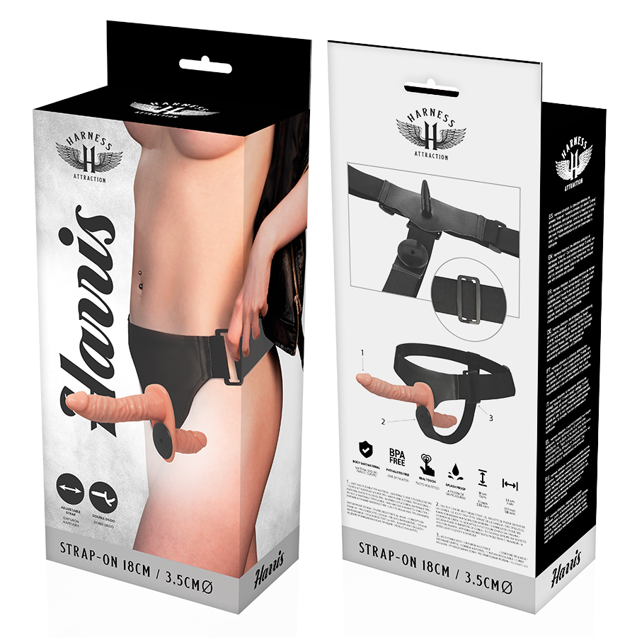 Comprar Harness Attraction Harris – Arnés Con Vibración Para Placer Compartido-Noxtic