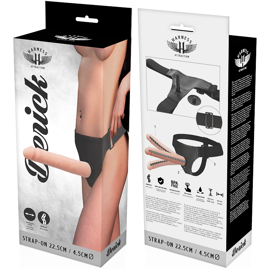 Comprar Harness Attraction Derick Arnés Articulable 22.5 CM – Diseño Ergonómico Para Libertad Sensual-Noxtic