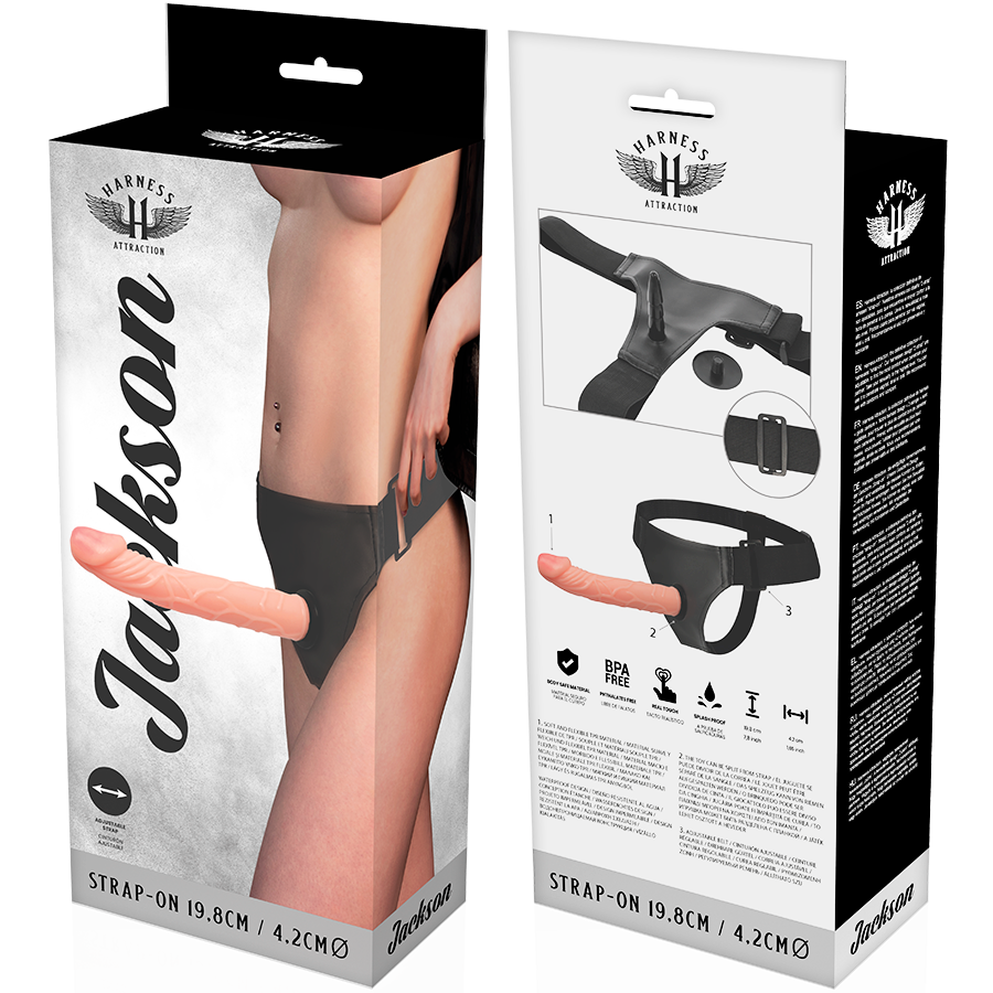 Comprar Harness Attraction Arnés Jackson 19.8 Cm – Diseño Moderno Para Libertad Sensorial-Noxtic