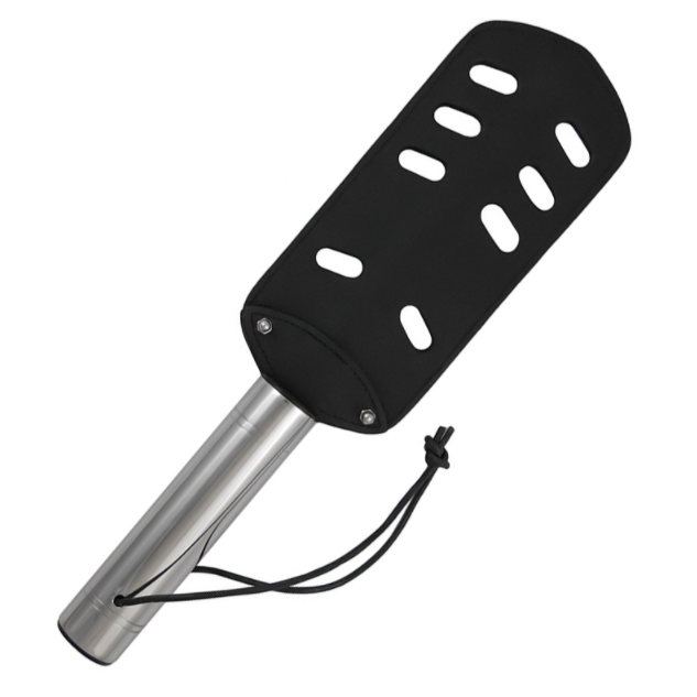 Comprar METAL HARD Paddle Cuero Original Y Metal – Experiencia Sensorial Con Diseño Elegante-Noxtic