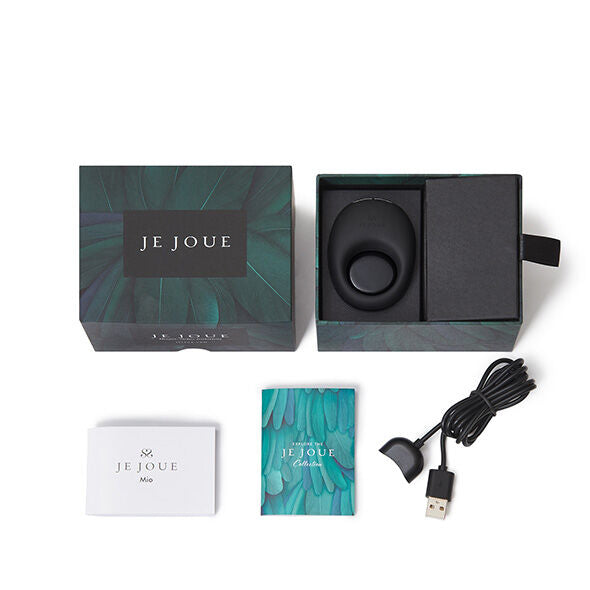 Comprar JE JOUE Anillo Vibrador Mio Negro – Diseño Elegante Para Placer Compartido-Noxtic