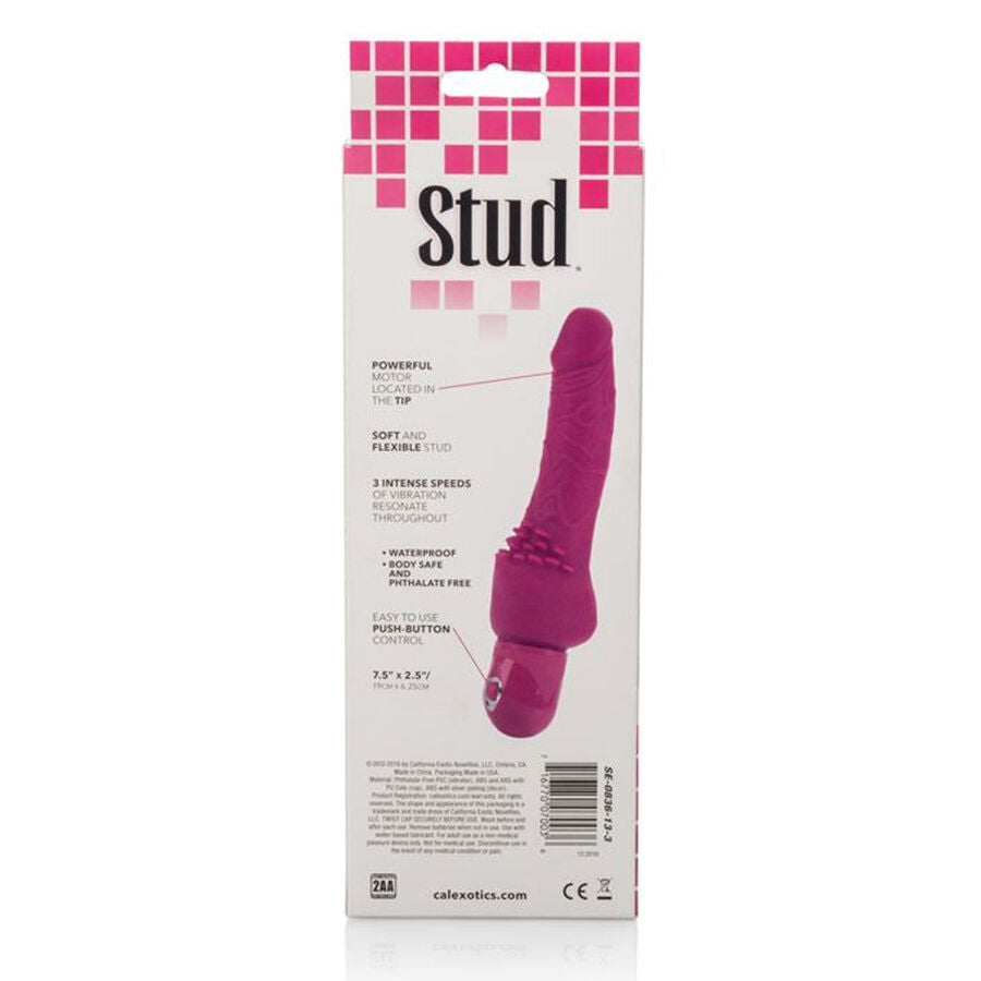 Comprar CALEXOTICS Power Stud Cliterrific – Vibrador Ergonómico Con Diseño Curvado Para Placer Sensual-Noxtic