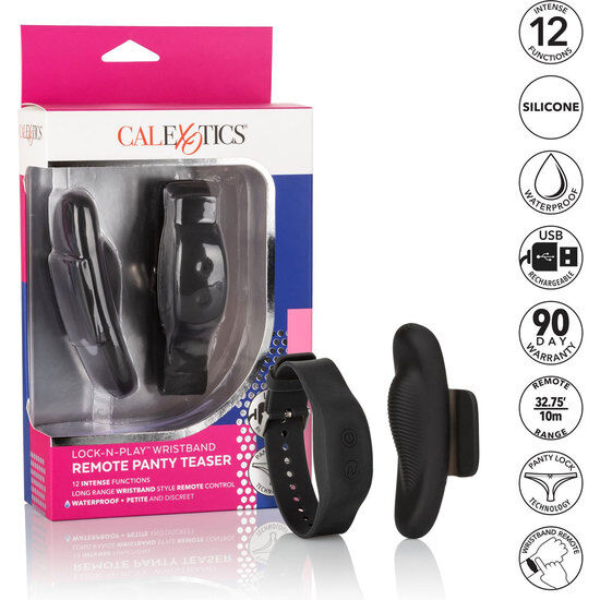 Comprar CALEXOTICS Panty Teaser Bala Con Pulsera De Control – Juguete Erótico Discreto Con Diseño Elegante-Noxtic