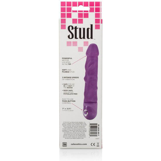 Comprar CALEXOTICS Power Stud Rod Rosa – Vibrador Ergonómico Para Placer Personal-Noxtic