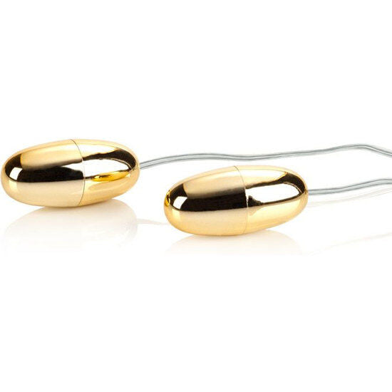 Comprar CALEXOTICS Balas Vibradoras Doradas Duo Gold – Diseño Elegante Para Placer Versátil-Noxtic