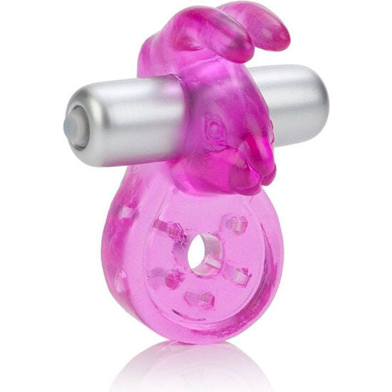Comprar CALEXOTICS Micro Vibe Arouser Bunny Rosa – Anillo Vibrador Con Estímulo Intenso Para Placer Compartido-Noxtic