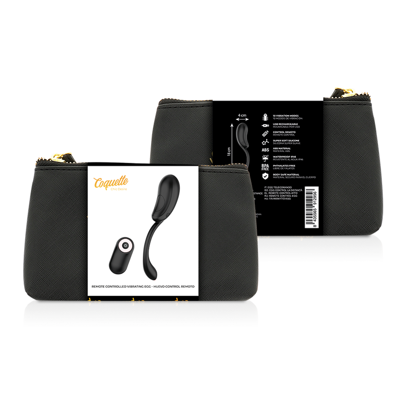 Comprar Coquette Chic Desire – Huevo Control Remoto Recargable Con Diseño Elegante-Noxtic