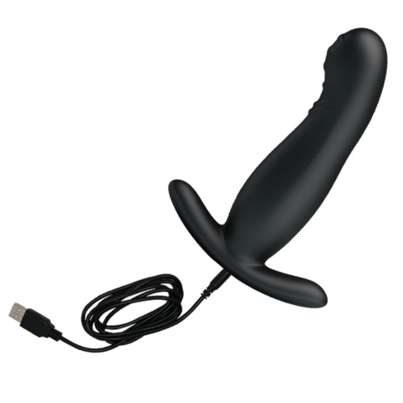 Comprar MR PLAY Masajeador Recargable Negro – Diseño Elegante Para Placer Íntimo-Noxtic