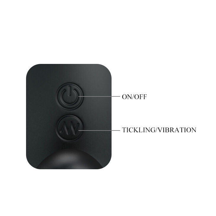 Comprar MR PLAY Masajeador Recargable Negro – Diseño Elegante Para Placer Íntimo-Noxtic