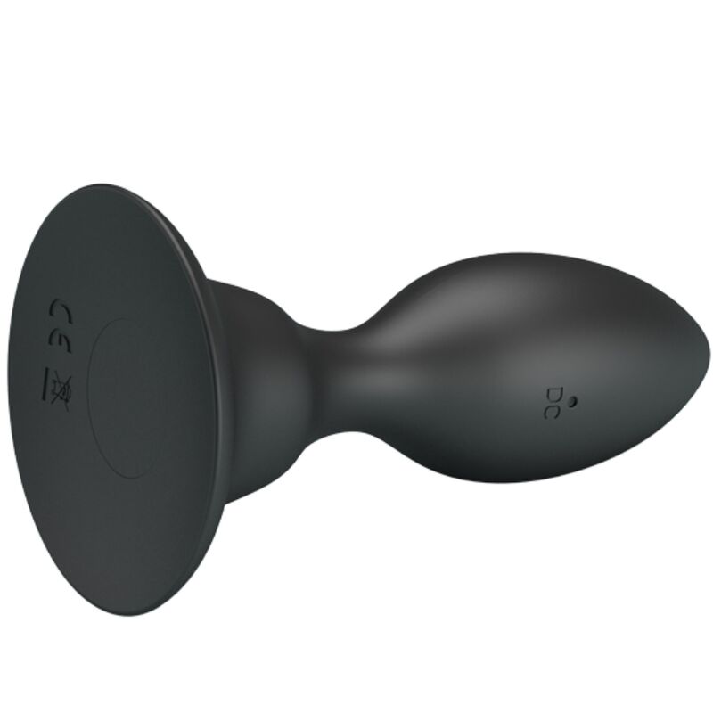 Comprar MR PLAY Plug Anal Con Vibración Negro – Diseño Ergonómico Con 12 Modos De Estimulación-Noxtic