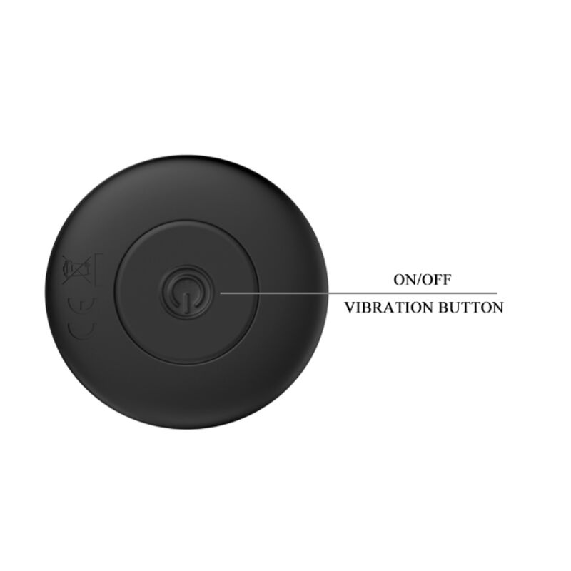 Comprar MR PLAY Plug Anal Vibrador Negro – Diseño Ergonómico Con 12 Modos De Vibración-Noxtic