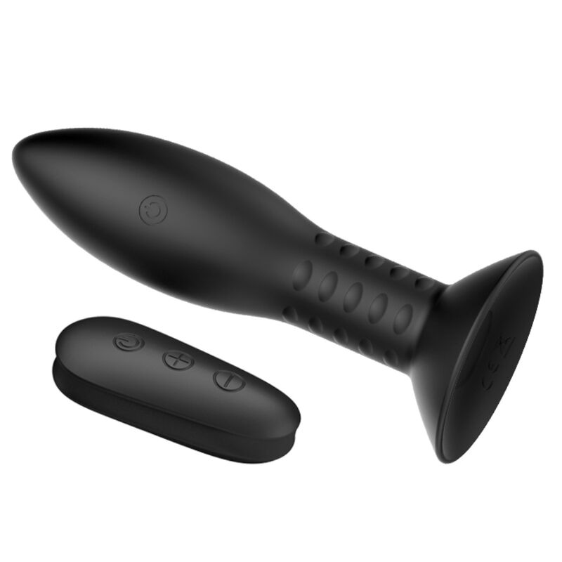 Comprar MR PLAY Plug Con Bolas Rotatorias Negro – Estimulador Con Control Remoto Para Sensaciones Únicas-Noxtic