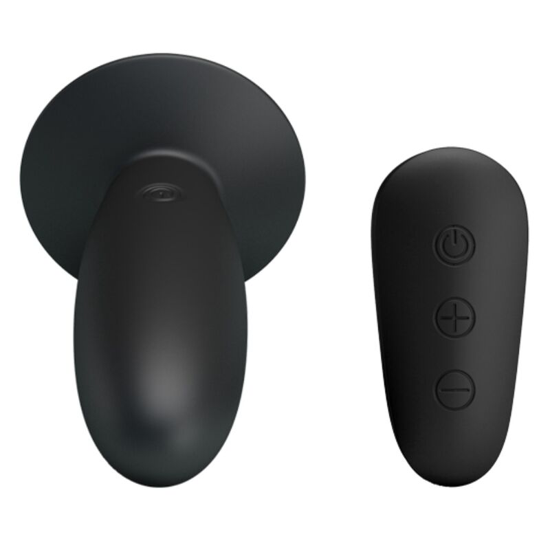 Comprar MR PLAY Plug Anal Vibrante Negro – 12 Modos De Vibración Con Resistencia Al Agua-Noxtic