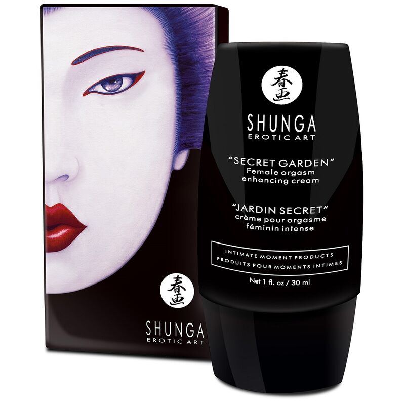 Comprar SHUNGA Crema Jardín Secreto – Crema Estimulante Para Aumentar Sensibilidad Femenina-Noxtic